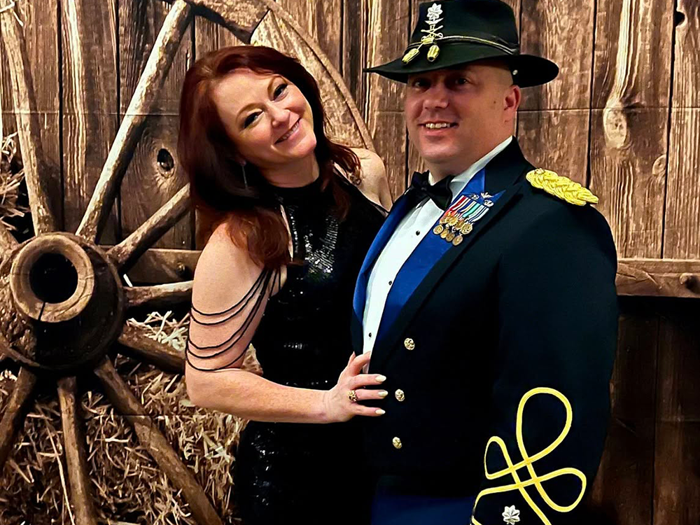 Mike Thomas Dress Uniform