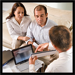 Couple Meeting Advisor